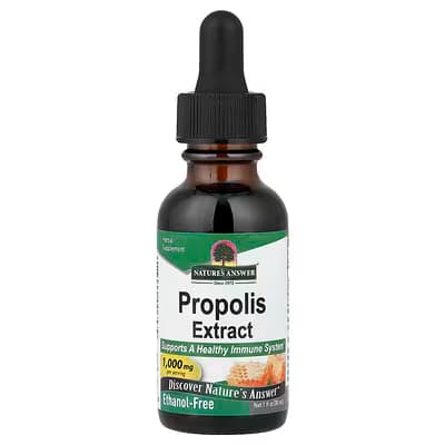 Nature's Answer, Extrait de propolis, Sans éthanol, 30 ml
